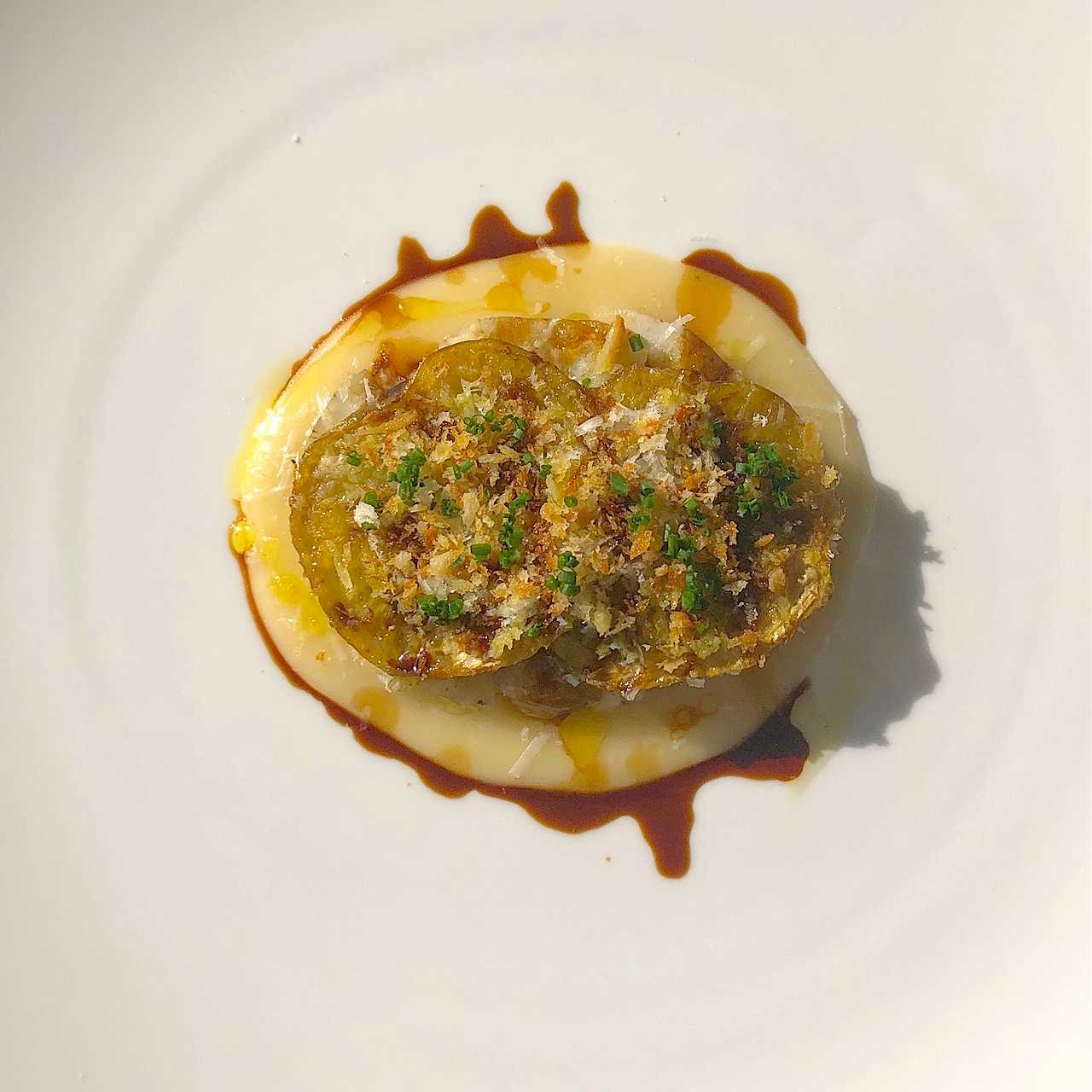 Eggplant parmesan recipe with artichoke