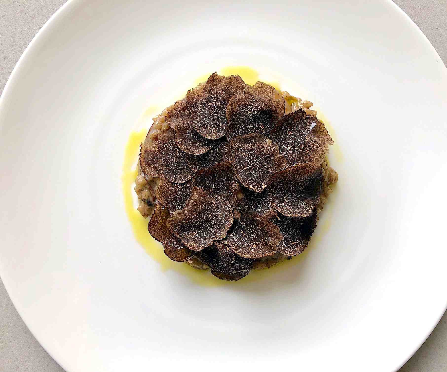 black truffle risotto recipe