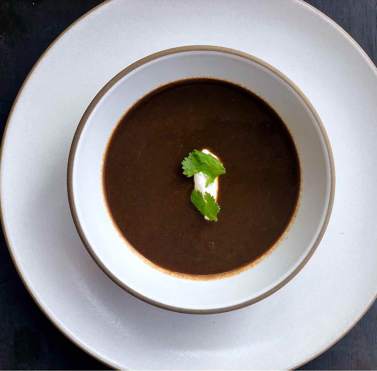 vegan black bean soup recipe